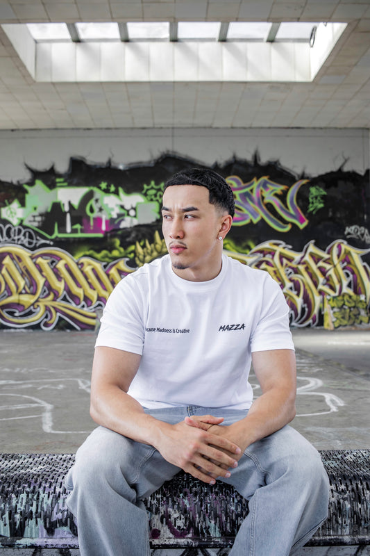Rose Graphic T-Shirt - White